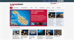 Desktop Screenshot of gozo-tours.de